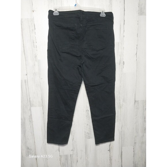 NYDJ Women's Size 16 Black Ankle Jeans - Picture 5 of 7